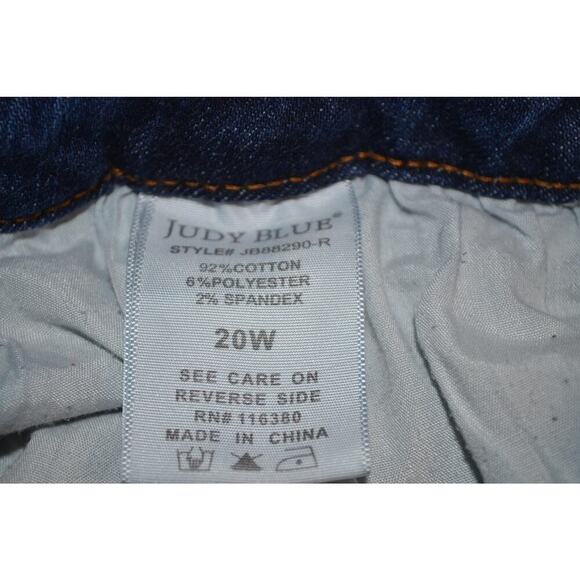 Judy Blue Jeans Dark Wash Size 20W - Picture 5 of 7